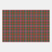 Clan MacPherson Tartan inpakpapier vellen (Voorkant)