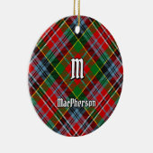 Clan MacPherson Tartan Keramisch Ornament (Rechts)