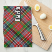 Clan MacPherson Tartan keukenhanddoek (Quarter Fold)