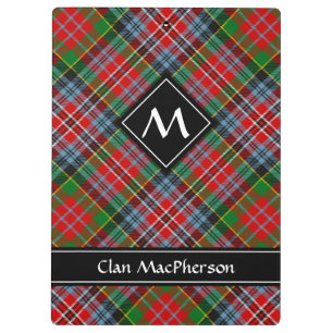 Clan MacPherson Tartan Klembord
