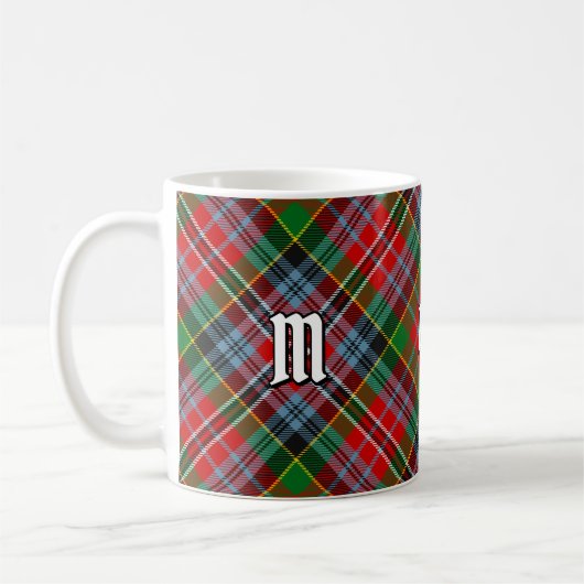 Clan MacPherson Tartan Koffie Mok (Links)
