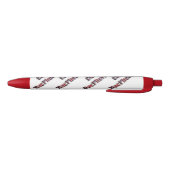 Clan MacPherson Tartan Logo, Blauwe Inkt Pen (Bodem)