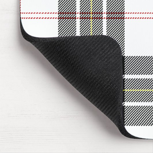 Clan MacPherson tartan Muismat (Hoek)