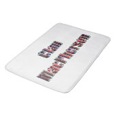 Clan Macpherson Tartan naam, Memory Foam badmat (Gekanteld)