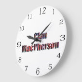 Clan Macpherson Tartan naam, Wandklok (Hoek)