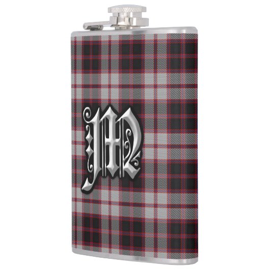 Clan MacPherson Tartan Old Scotland Flask Heupfles (Links)