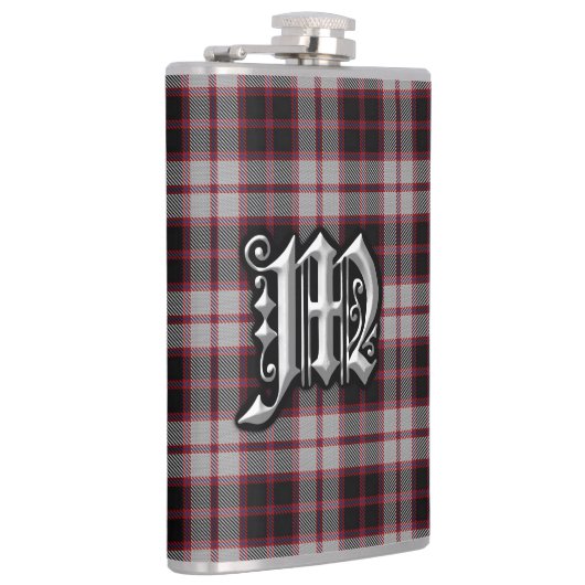Clan MacPherson Tartan Old Scotland Flask Heupfles (Rechts)