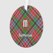 Clan MacPherson Tartan-Ornament Ornament (voorkant)