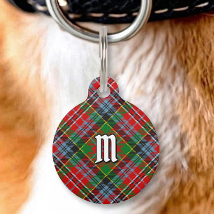 Clan MacPherson Tartan Pet ID Tag Huisdierpenning