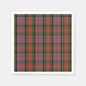 Clan MacPherson Tartan Servet (Voorkant)
