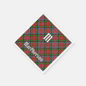 Clan MacPherson Tartan servetten (Hoek)