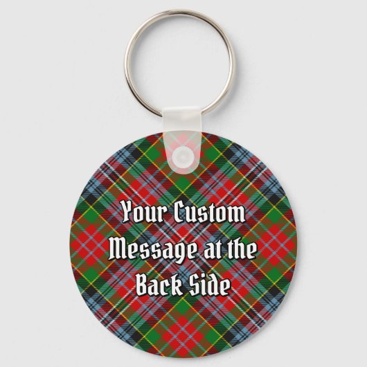 Clan MacPherson Tartan Sleutelhanger (Achterkant)