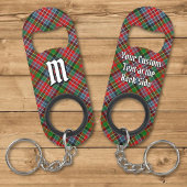 Clan MacPherson Tartan Sleutelhanger flesopener Mini Flessenopener