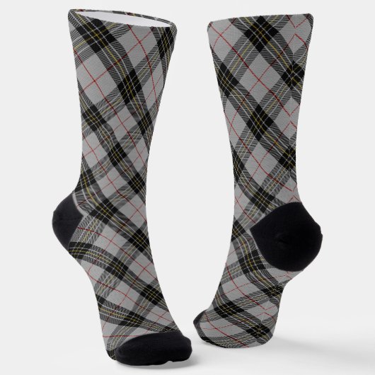 Clan MacPherson Tartan Sokken (Gebogen)
