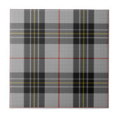 Clan MacPherson Tartan Tegeltje (Voorkant)
