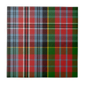 Clan MacPherson Tartan Tegeltje (Voorkant)