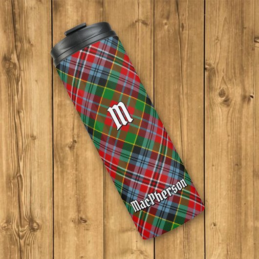 Clan MacPherson Tartan Thermische Tumbler Thermosbeker
