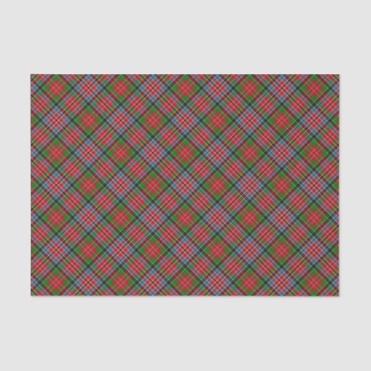 Clan MacPherson Tartan tissuepapier (Voorkant)