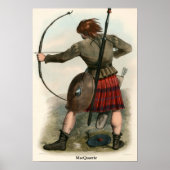 Clan MacQuarrie Poster (Voorkant)