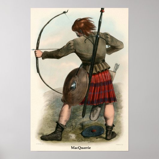 Clan MacQuarrie Poster (Voorkant)