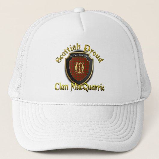 Clan MacQuarrie Schotse Dynastie Pet (Voorkant)