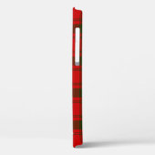 Clan MacQuarrie Tartan en Crest Case-Mate iPhone Case (Achterkant / Links)