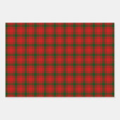 Clan MacQuarrie Tartan en Crest Inpakpapier Vel (Voorkant 2)