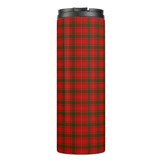 Clan MacQuarrie Tartan en Crest Thermosbeker (Achterkant)
