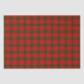 Clan MacQuarrie Tartan en Crest Tissuepapier (Voorkant)