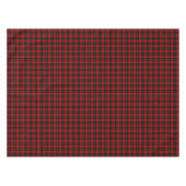 Clan MacQueen Rood en Zwart Schots Tartan Tafelkleed (Voorkant (Horizontaal))
