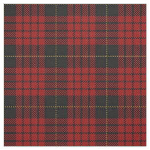 Clan MacQueen Scottish Tartan Pset Fabric Stof