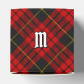 Clan MacQueen Tartan Bedankdoosjes (Bovenkant)