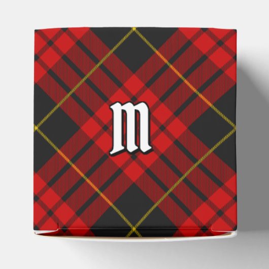 Clan MacQueen Tartan Bedankdoosjes (Bovenkant)