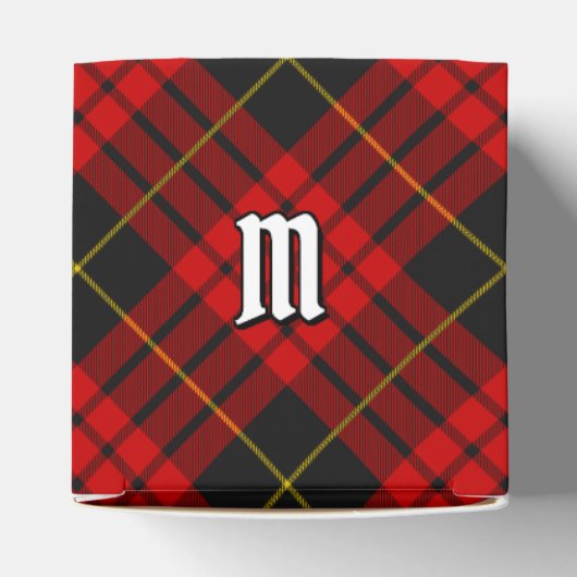 Clan MacQueen Tartan Bedankdoosjes (Bovenkant)