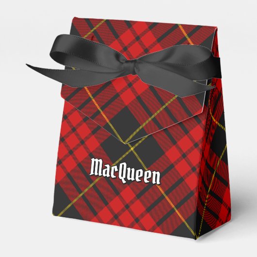 Clan MacQueen Tartan Bedankdoosjes (Voorkant Zijde)