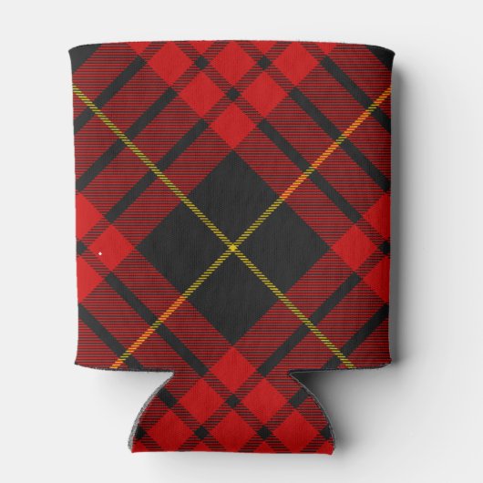 Clan MacQueen Tartan Blikjeskoeler (Achterkant)