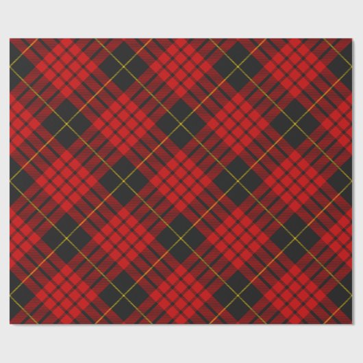 Clan MacQueen Tartan Cadeaupapier (Vlak)