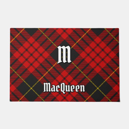 Clan MacQueen Tartan Deurmat (Voorkant)