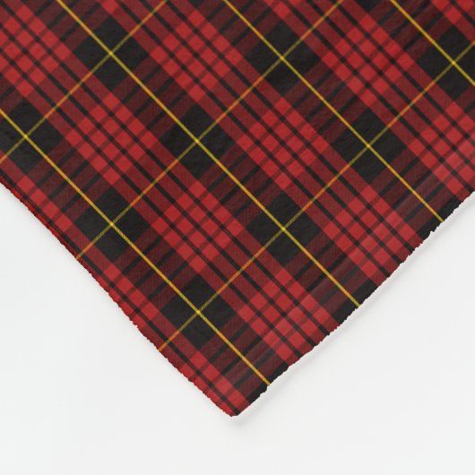 Clan MacQueen Tartan Fleece Deken (Hoek)