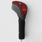 Clan MacQueen Tartan Golfheadcover (Schuin)