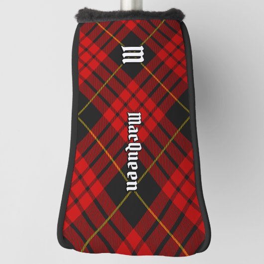 Clan MacQueen Tartan Golfheadcover (Draai 90)