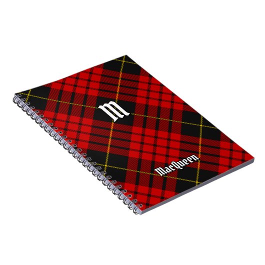 Clan MacQueen Tartan Notitieboek (Rechterzijde)