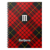 Clan MacQueen Tartan Notitieboek (Voorkant)