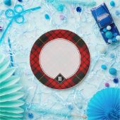 Clan MacQueen Tartan Papieren Bordje (Feest)