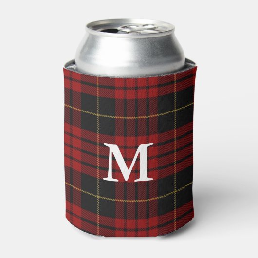Clan MacQueen Tartan Plaid Koelbox Blikjeskoeler (Blikje Voorkant)