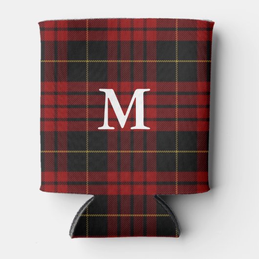 Clan MacQueen Tartan Plaid Koelbox Blikjeskoeler (Voorkant)