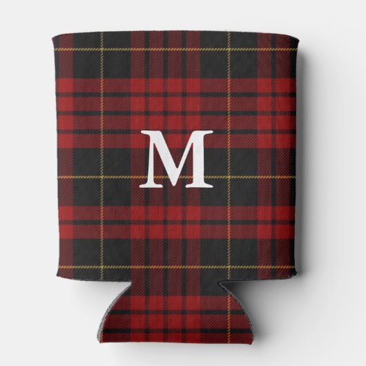 Clan MacQueen Tartan Plaid Koelbox Blikjeskoeler (Achterkant)