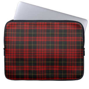 Clan MacQueen Tartan Pset Laptop Hoesje Sleeve