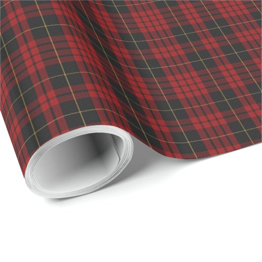 Clan MacQueen Tartan Pset Wrapping Paper Cadeaupapier (Rol Hoek)