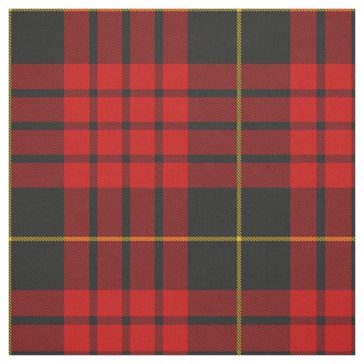 Clan MacQueen Tartan Stof (Swatch)